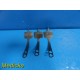 Lot of 3 Zimmer 3088-03 Stainless Steel Hohmann Orthopaedic Retractors ~ 19609