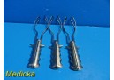 Lot of 3 V. Mueller GL5300 Simpson Obstetrical Forceps ~ 19620