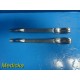 2 x Zimmer Surgical Orthopedic 3605 Murphy Lane Bone Skid, 12" (30.5cm) ~19625