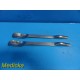 2 x Zimmer Surgical Orthopedic 3605 Murphy Lane Bone Skid, 12" (30.5cm) ~19625