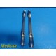 2 x Zimmer Surgical Orthopedic 3605 Murphy Lane Bone Skid, 12" (30.5cm) ~19625