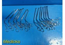 13X Sklar V. Muller PAK Assorted Stainless Serated Jaw Grip Magill Forceps~19631