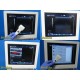 2010 Hitachi Hivision 5500 EVB-5500 Flat Screen Ultrasound W/ 2X Probes~19256