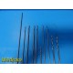 10X Stryker Howmedica Osteonics Assorted (2.8/3.2/4.0/4.2 5.0mm)Drill Bits~19260