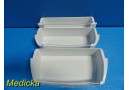 Lot of 3 GE GSC23KSWC SS Refrigerator 200D5594P001 Baskets / Trays ~ 19708