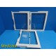 3X GE GSC23KSWC SS Refrigerator 200D5520P00 Trays W/ Glass Cover ~ 19717