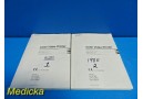 2X Sony UP-50 UP-51MD UP-51MDU UP-51MDP Color Printer Instruction Manuals ~19811