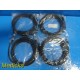 Lot of 4 NDS Medical 35D0050 12-ft Long BNC Cable ~ 19822