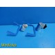 Lot of 2 GE Dinamap ProCare Monitor Stand Mounts ~ 19833