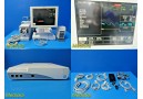 GE Solar 8000i Patient Monitoring Sys W/ Printer, Module & Patient Leads ~ 19320