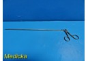 Jarit Surgical 600-210 Endoscopic Curved Left Micro Scissors (5mm x 32cm)~19859