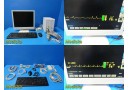 Spacelabs Ultraview SL3800 Patient Monitor W/ 90496 Module & NEW LEADS ~ 19329