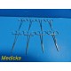 8X American Orthodontic 010-772 4-3/4" Fine Tip Hemostat W/ Locking Handle~19941