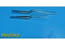 2X Integra Jarit 130-420 Large & Small Cushing Dressing Forceps ~ 19929