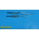 2X Integra Jarit 130-420 Large & Small Cushing Dressing Forceps ~ 19929