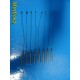 Jarit 310-387 (1.5m) to 310-394 (5.0mm) Assorted Garrett Vascular Dilators~19940