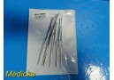 Lot of 3 Jarit 130-415 & 130-421 Cushing Tissue Forceps ~ 19955