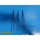 Lot of 3 Jarit 130-415 & 130-421 Cushing Tissue Forceps ~ 19955