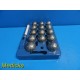 Zimmer Hall 1207-205 & 1207-206 Acetabular Reamer System W/ Case ~ 19970