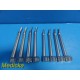 8X Propper Miller Fiber Optic Laryngoscope Blades (4X Size 3 & 4X Size 4) ~20001