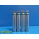 Lot of 4 Heine Laryngoscope Handles *TESTED & WORKING* ~ 20019