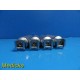 Lot of 4 Heine Laryngoscope Handles *TESTED & WORKING* ~ 20019