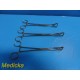 3X Jarit 305-215 & 305-210 Duval Lung Forceps ~ 20053