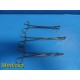 3X Jarit 305-215 & 305-210 Duval Lung Forceps ~ 20053