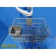 Dinamap V100 Patient Monitor 2033297-001 Carrying Stand W/ Utility Basket~19466