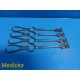 4X Lawton 4 Prong Blunt Surgical Rake-Retractors (8.5" Long) ~ 20086