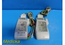 2X Philips M2601B & 862108 Fast-SpO2 & ECG Transmitter Modules W/ Leads ~ 20150