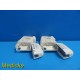 2012 Philips M2601B SpO2 & ECG Tele Transmitter Modules W/ Leads ~Lot of 2~20156