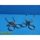 2X Storz Surgical X-298+Straight Prong Self Retaining Weitlaner Retractors~20175