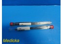 2X Dental Ortho SS 0.14Ligature Wire Kobayashi Long Ties Performed Bracket~20203