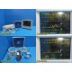 Philips Agilent V24C Patient Monitor W/ New Style Modules & NEW LEADS ~20217