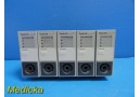 Lot of 5 HP M1032A (Options A03 ABA) Vue Link Gas Analyzer Modules ~ 20696
