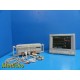 HP Agilent M1204A/1205A V24C Multi-Parameter Monitor W/ Leads,Modules,Rack~20222