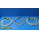 Lot of 3 Steris 6 ft Long Assorted Hoses for Steris System 1E Processor~ 20835