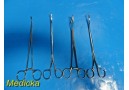 4X Jarit 140-175 / 475-470 / 140-230 / 305-215 Assorted Tissue Forceps ~ 20279