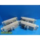 Lot of 4 HP Philips Agilent M1041A Module Racks With Mounting Clamps ~ 20492