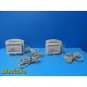2X Agilent M1109A Remote Alarm Modules W/ Agilent M1106C Remotes ~ 20863