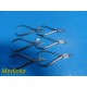 Lot of 6 American Orthodontics AO 001-E140 Light Wire Pliers ~ 21064