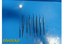 8X Hu-Friedy Silverman Nordent Assorted Periodontal Dental Hygiene Inst ~ 21121