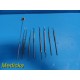 8X Hu-Friedy Silverman Nordent Assorted Periodontal Dental Hygiene Inst ~ 21121