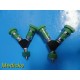 2X Medical Fittings Inc 2150 Quick Connect Oxygen Coupler Y Block Assembly~21100