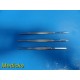 Lot of 3 Jetter & Scheerer Assorted Stainless Steel Knives & Instruments ~ 21089