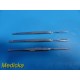 Lot of 3 Jetter & Scheerer Assorted Stainless Steel Knives & Instruments ~ 21089