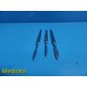 Lot of 3 Jetter & Scheerer Assorted Stainless Steel Knives & Instruments ~ 21089