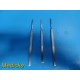 Lot of 3 Jetter & Scheerer Assorted Stainless Steel Knives & Instruments ~ 21089