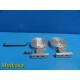 2X Medtronic Bio-Medicus P/N M93556A001 Perfusion System Accessories ~ 21089A